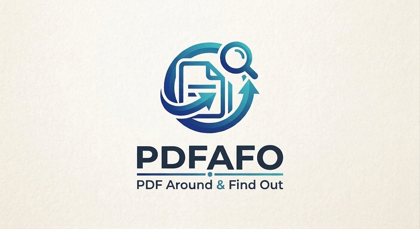 PDFAFO - PDF Around Find Out